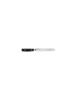 Couteau De Table Yaxell RAN - Tomato Lame 140 Mm Manche Micarta Noir