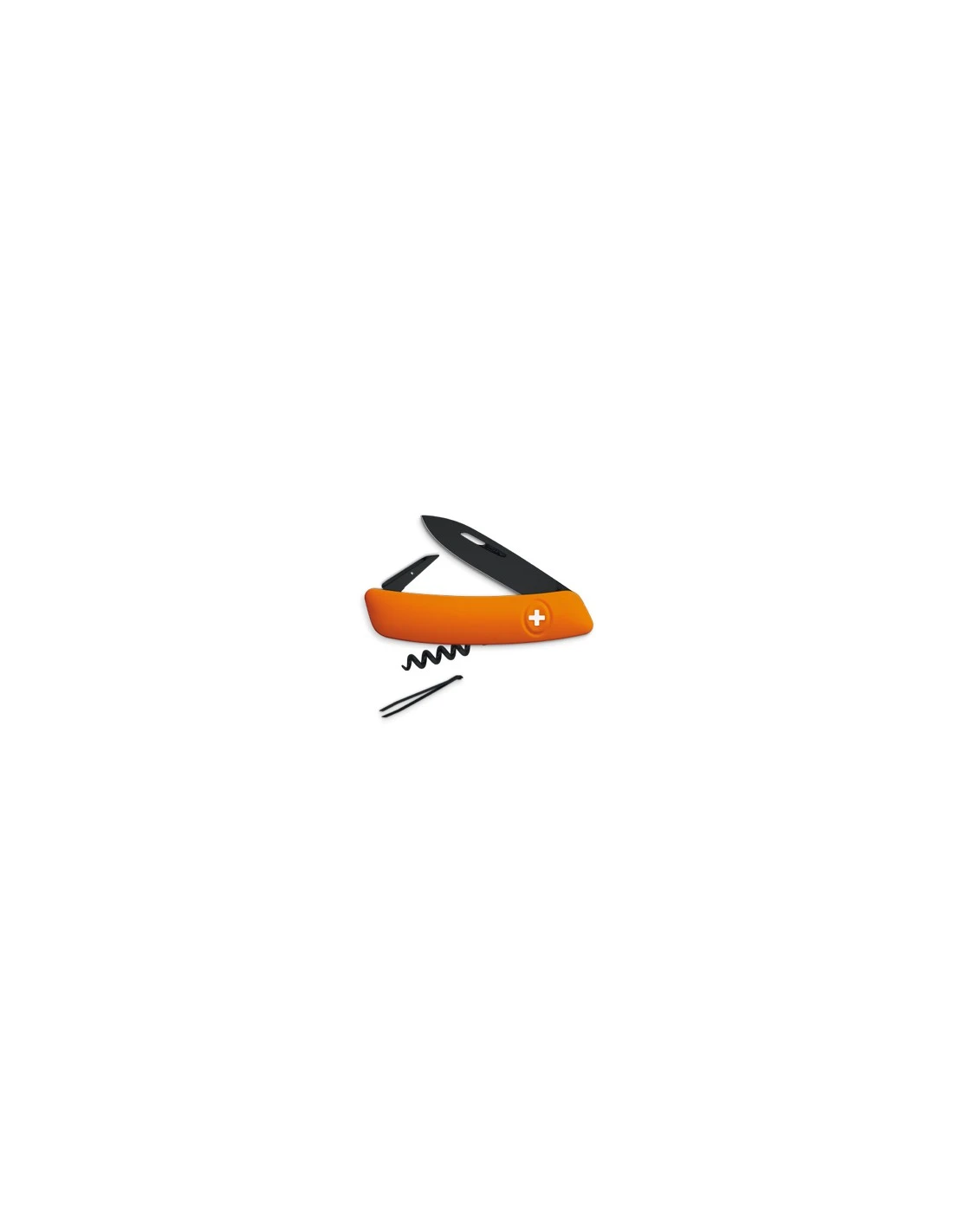 Couteau Suisse Swiza D01 ALLBLACK, Orange 1 Couteau Suisse Swiza D01 ALLBLACK, Orange